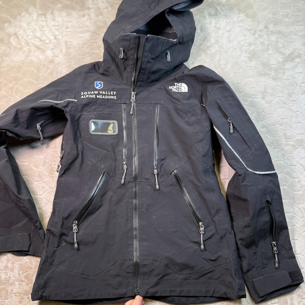 North Face Full Zip Ski Jacket Squaw Tahoe Gore-Tex Pro Recco Tech - Size Small